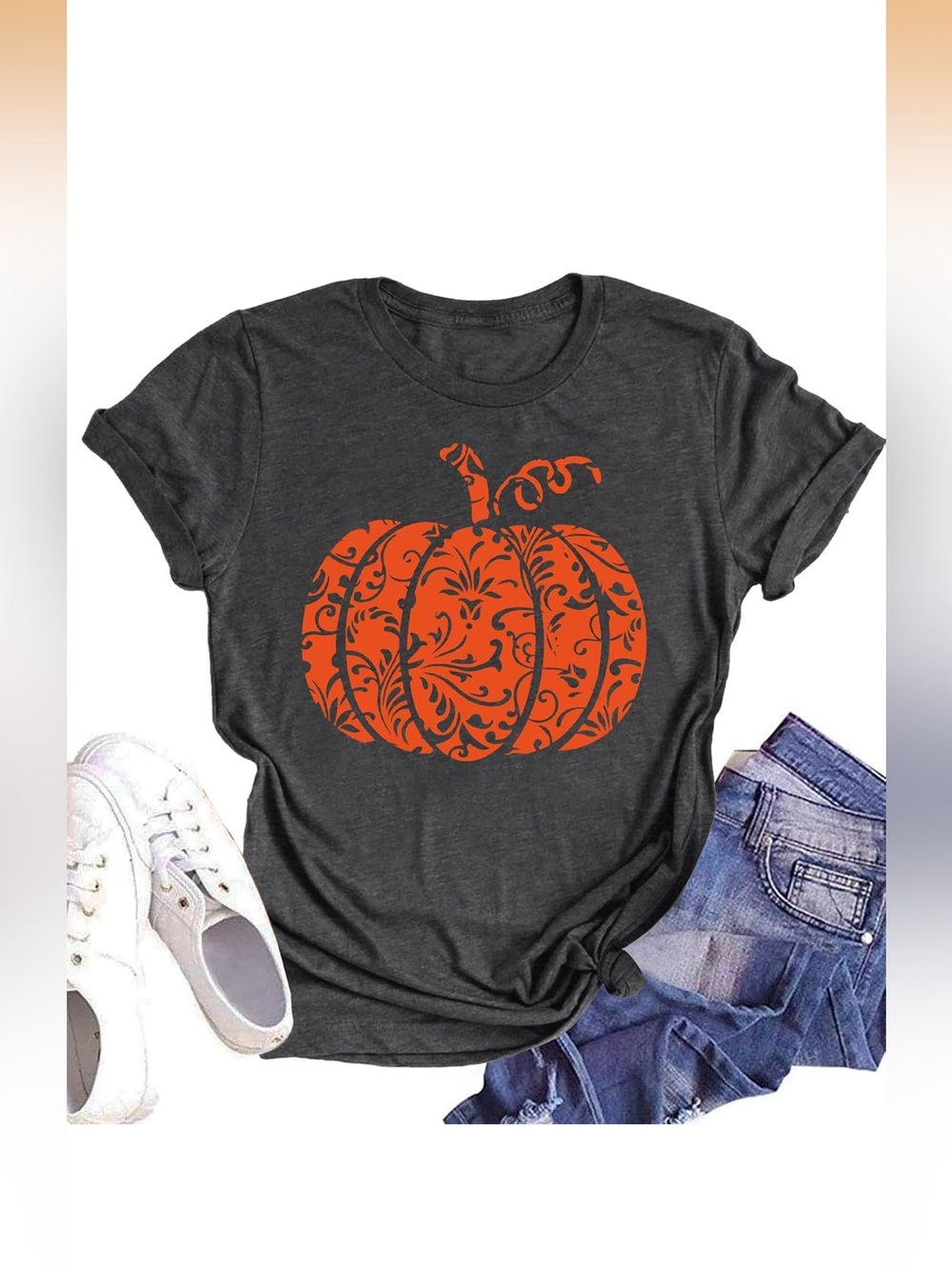LHBNK: NWOT Women’s Pumpkin Tee (M)